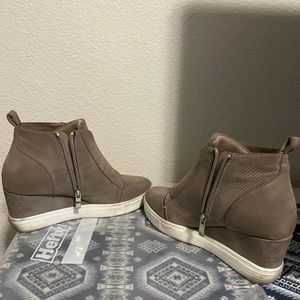 Wedge Sneaker Ankle Boots